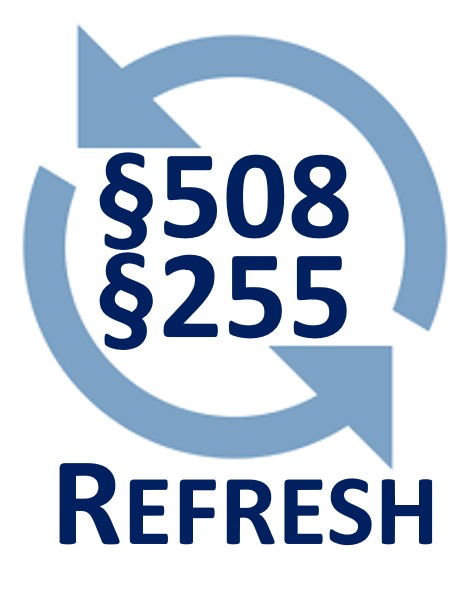 508 / 255 Refresh badge