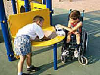 photo of children at play table