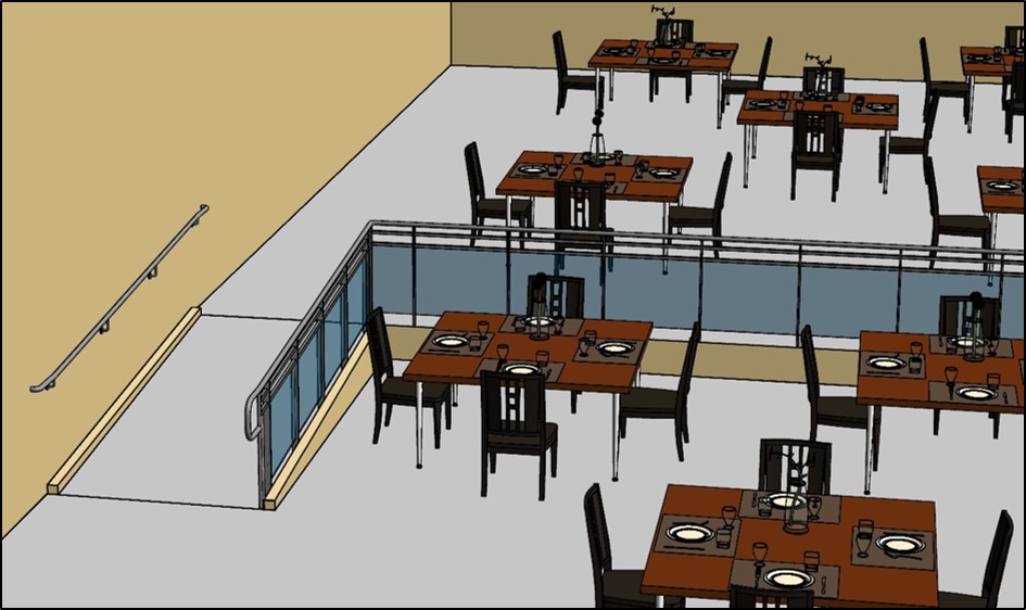 Restaurant dining area