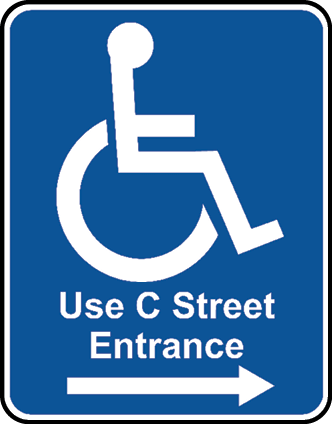 We measure the Pedestrian Crossing sign as if it were a square. Measuring  the sign from the top tip to the bottom tip, however, would give a height