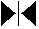 two facing arrows