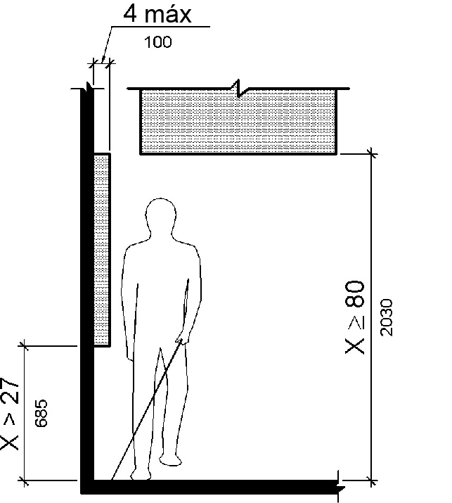 Taburete de ducha para 150 Kg. abierto por delante en U